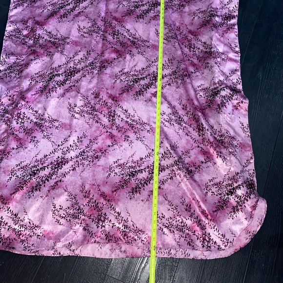 Satin caftan muumuu Cover Up Dress OSFM One Size - Picture 6 of 13